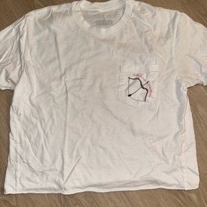 Taylor Swift Lover Era Archer Crop Pocket Tee